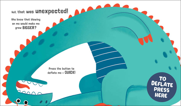 THERE'S A DINO STUCK IN MY BOOK