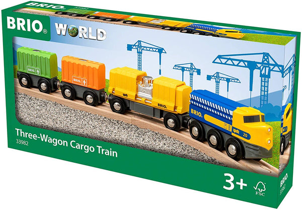 THREE- WAGON CARGO TRAIN