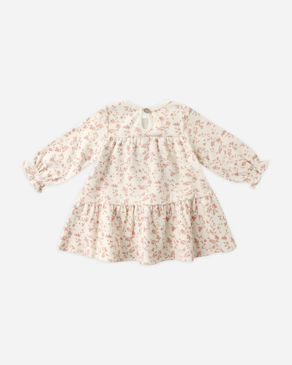 TIERED JERSEY DRESS - French Garden