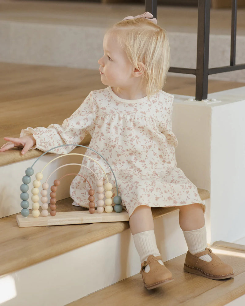 TIERED JERSEY DRESS - French Garden