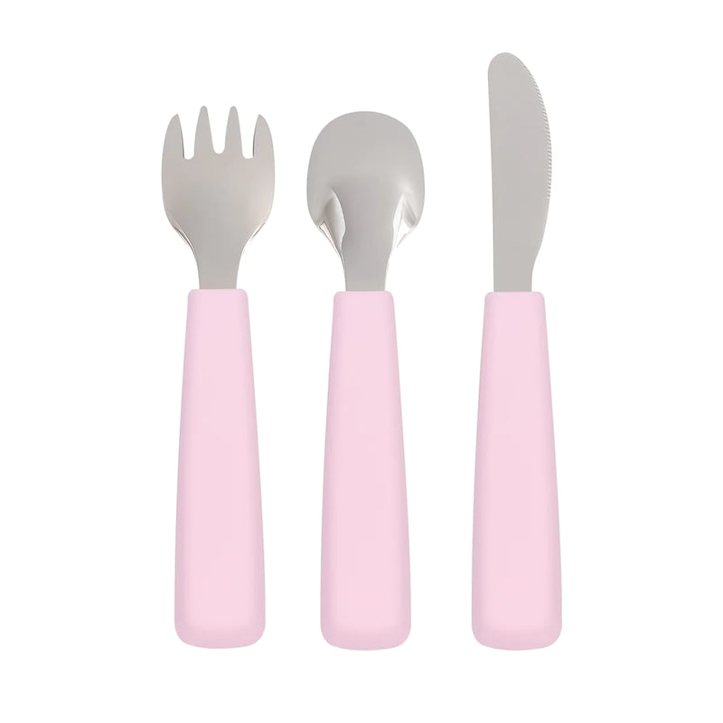 TODDLER FEEDIE™ cutlery set - Powder Pink