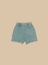 VINTAGE SLATE SLOUCH SHORTS