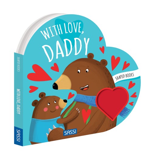 With Love Daddy Shaped Board Book