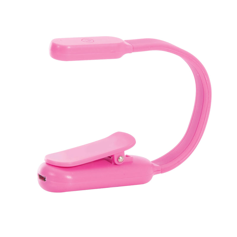 FLEXI CLIP ON RECHARGEABLE BOOK LIGHT