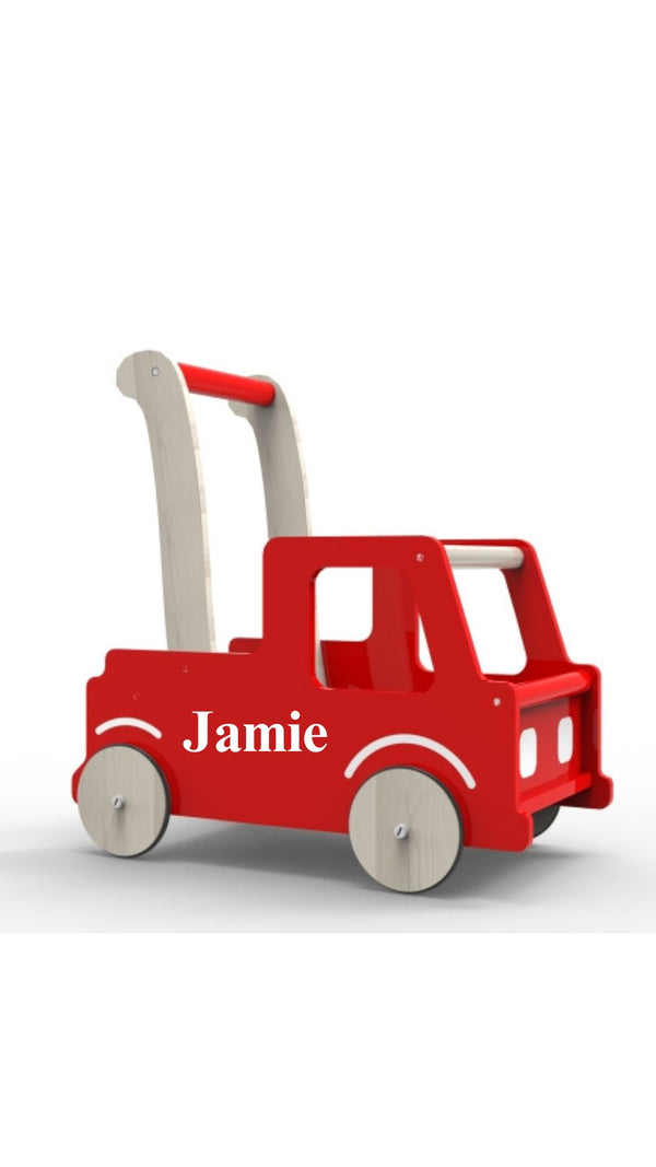 PUSH TRUCK - Red