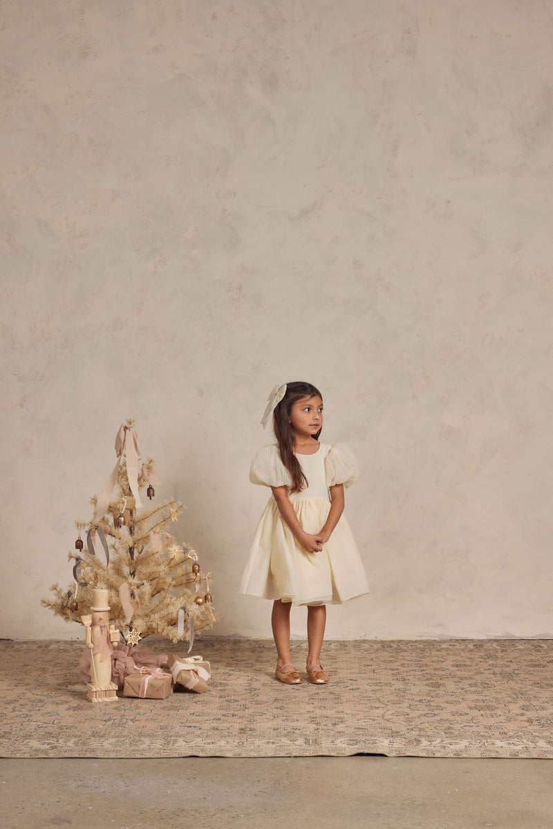 SOFIA DRESS - Ivory Christian and Roy SOFIA DRESS - Ivory Christian and Roy
