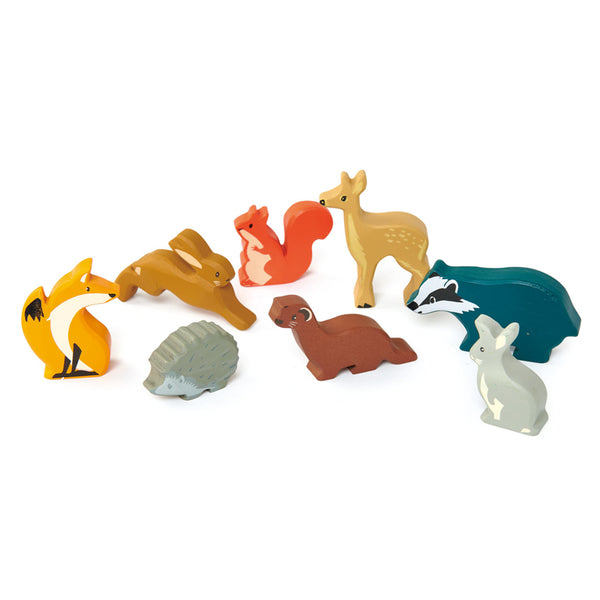 WOODLAND ANIMALS DISPLAY SHELF SET