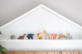 WOODLAND ANIMALS DISPLAY SHELF SET