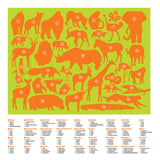 36 ANIMAL PUZZLE - Wild Animals 100 pc