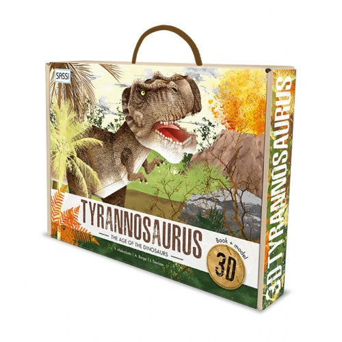 3D ASSEMBLE AND BOOK - The Age of the Dinosaurs - Tyrannosaurus