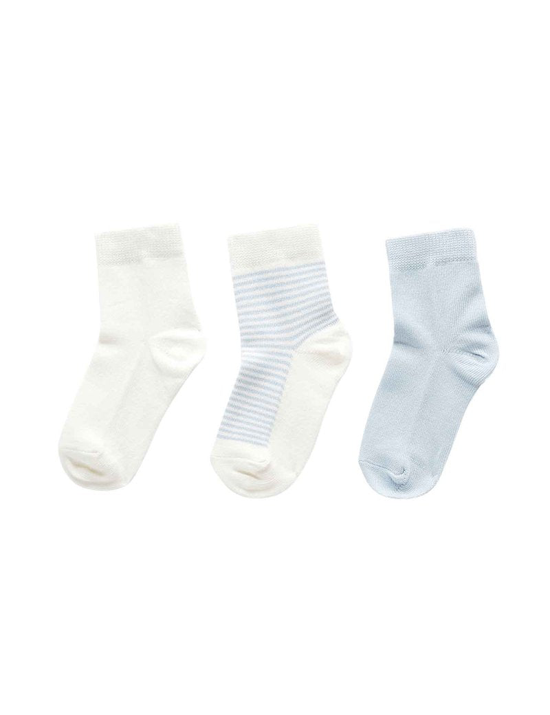 3 SOCK PACK - Pale Blue