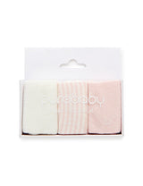 3 SOCK PACK - Pale Pink