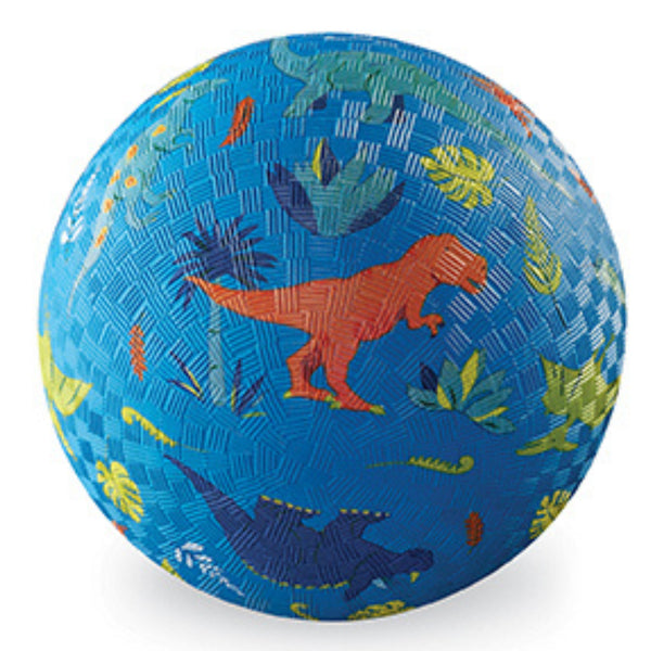 7 INCH PLAYGROUND BALL - Dino Land (blue)