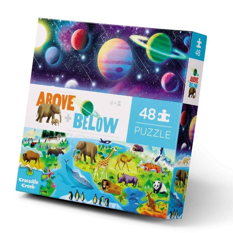 ABOVE AND BELOW PUZZLE - Earth & Space 48 pc