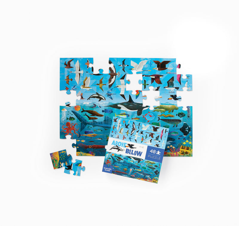 ABOVE AND BELOW PUZZLE - Sea and Sky 48 pc
