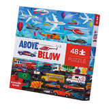 ABOVE AND BELOW PUZZLE - Things that Go 48 pc