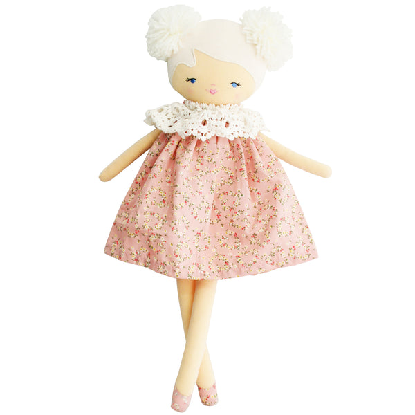 AGGIE DOLL POSY HEART - 45cm
