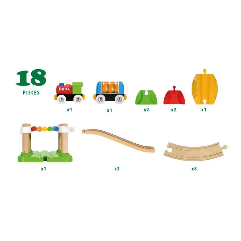 MY FIRST RAILWAY BEGINNER PACK - 18 pieces
