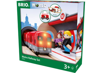 METRO RAILWAY SET - 20 pieces