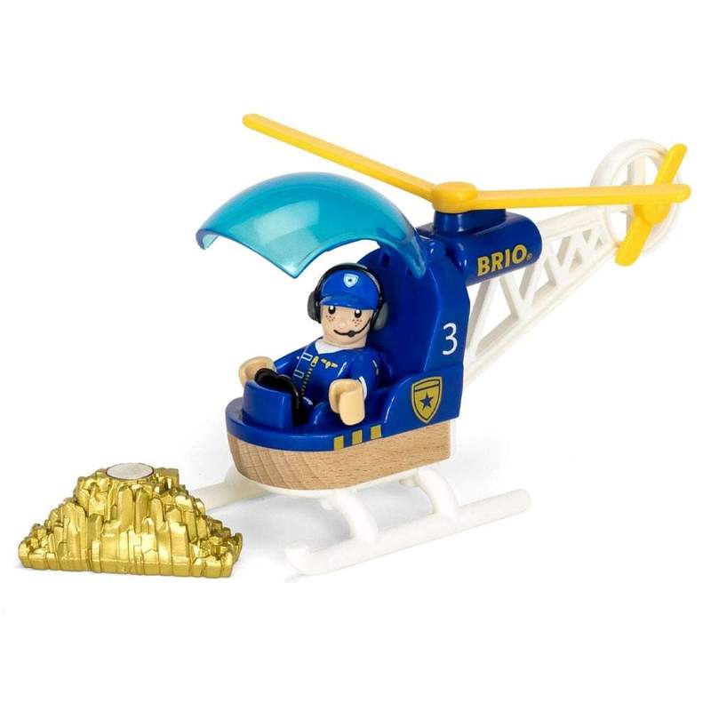 POLICE HELICOPTER - 3 pieces