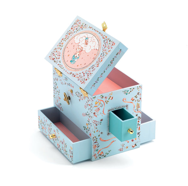 BALLERINA ON STAGE MUSIC BOX