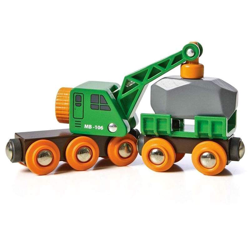 CLEVER CRANE WAGON - 4 pieces