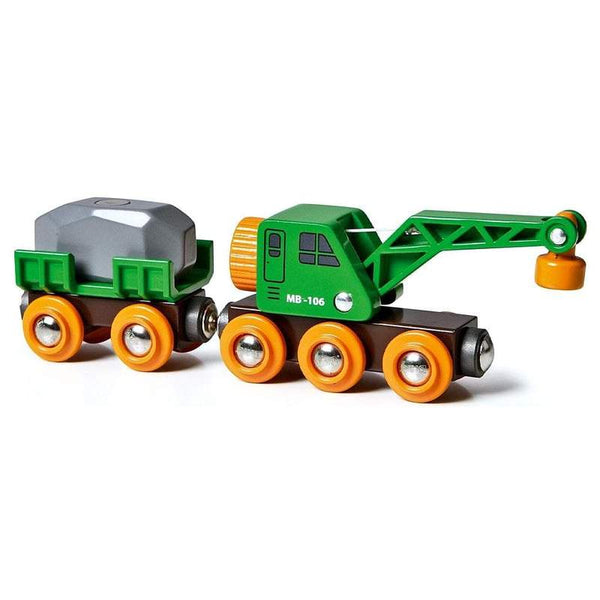 CLEVER CRANE WAGON - 4 pieces