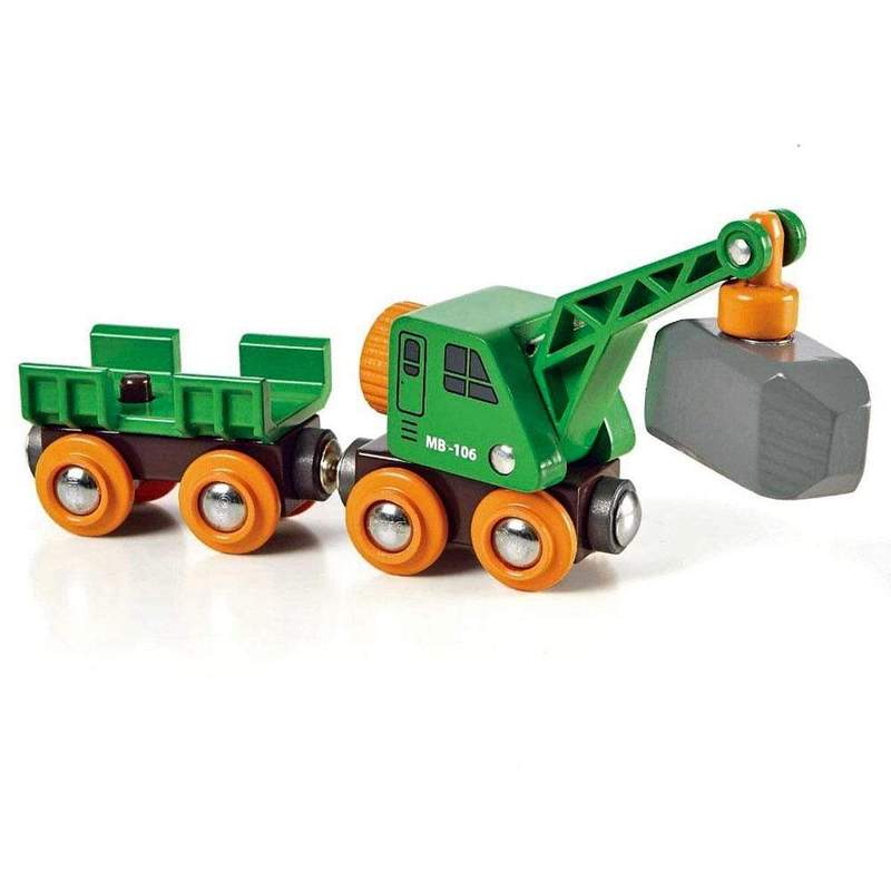 CLEVER CRANE WAGON - 4 pieces