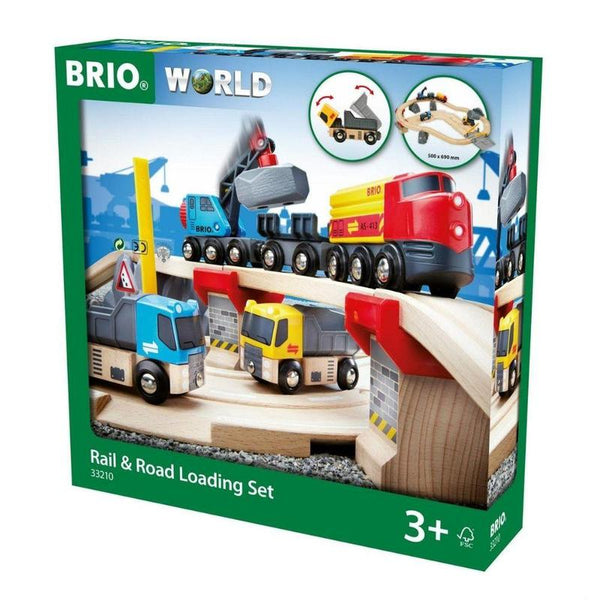 RAIL AND ROAD LOADING SET - 32 pieces