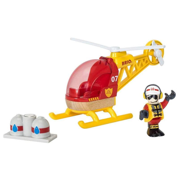 FIREFIGHTER HELICOPTER - 3 pieces