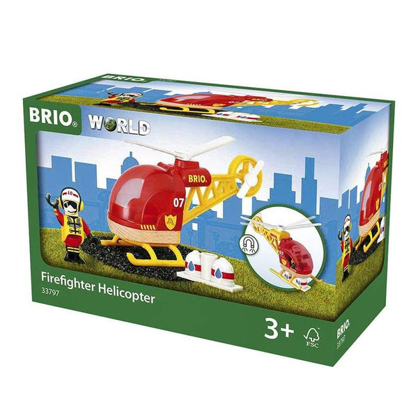 FIREFIGHTER HELICOPTER - 3 pieces