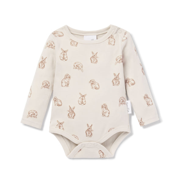 BUNNY AOP ONESIE