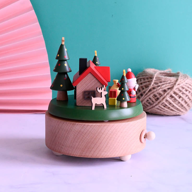 CHRISTMAS MUSIC BOX - Santa House