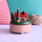 CHRISTMAS MUSIC BOX - Santa House