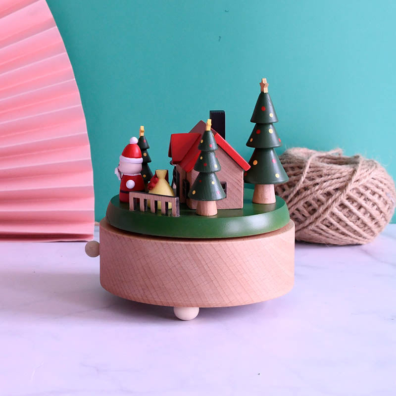 CHRISTMAS MUSIC BOX - Santa House