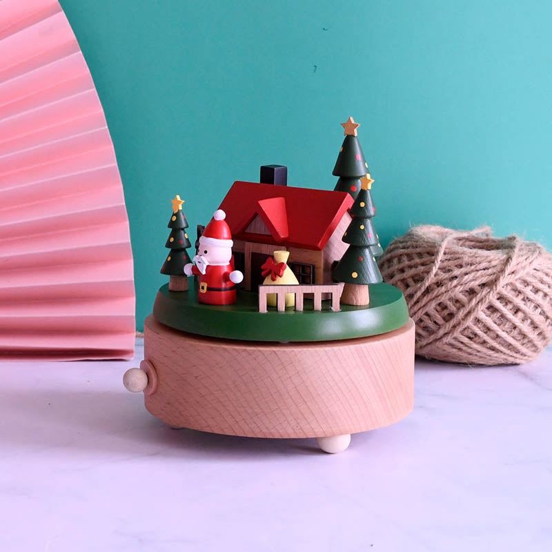 CHRISTMAS MUSIC BOX - Santa House