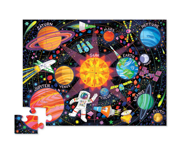 CLASSIC FLOOR PUZZLE - Space Explorer 36 pc