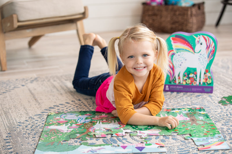 CLASSIC FLOOR PUZZLE - Unicorn Dreams 36 pc
