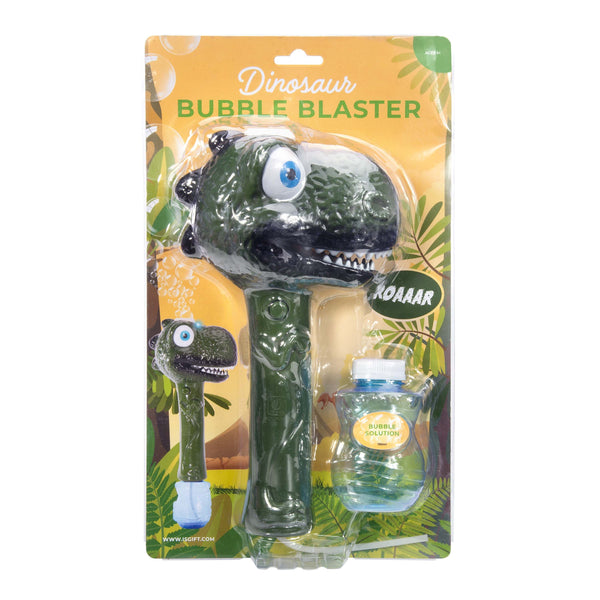 DINOSAUR BUBBLE BLASTER GREEN