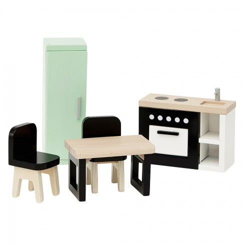 DOLLS HOUSE KITCHEN FURNITURE SET