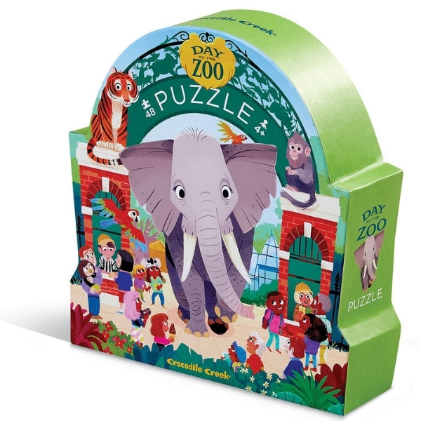 DAY AT THE MUSEUM PUZZLE - Zoo 48 pc