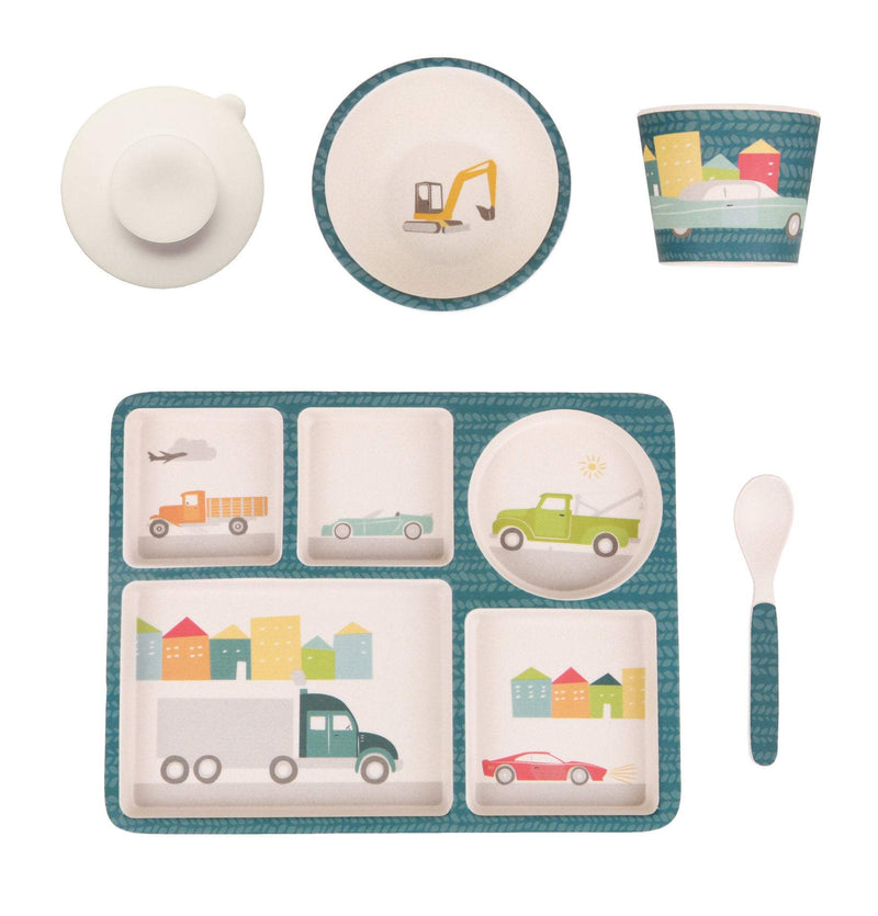 DIVIDED PLATE SET Cars