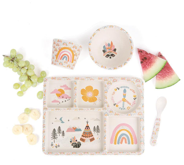 DIVIDED PLATE SET Gypsy Girl