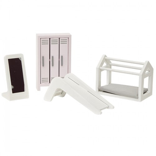 DOLLS HOUSE PLAYROOM FURNITURE SET