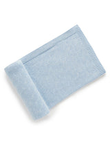 ESSENTIALS BLANKET - Pale Blue Melange