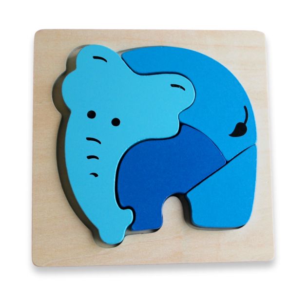 CHUNKY PUZZLE AUSSIE ANIMAL - Elephant
