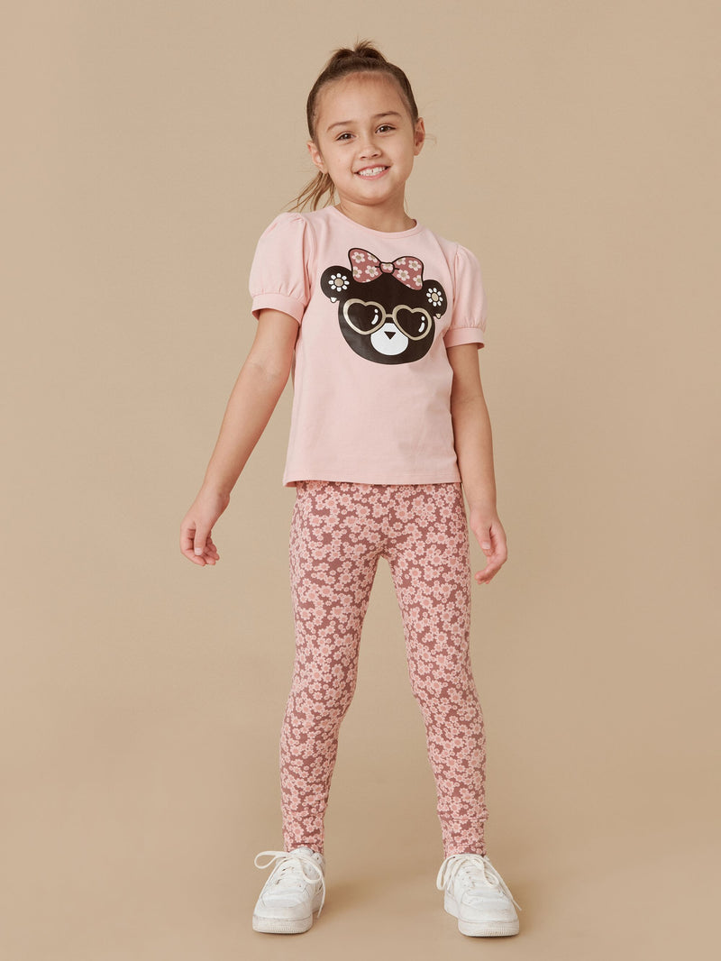 FLOWER BEAR LEGGING