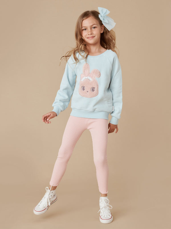 FUR BUNNY SWEATSHIRT