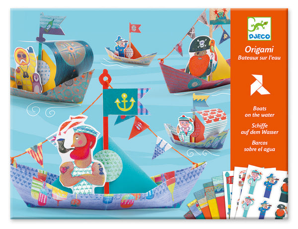 FLOATING BOATS ORIGAMI