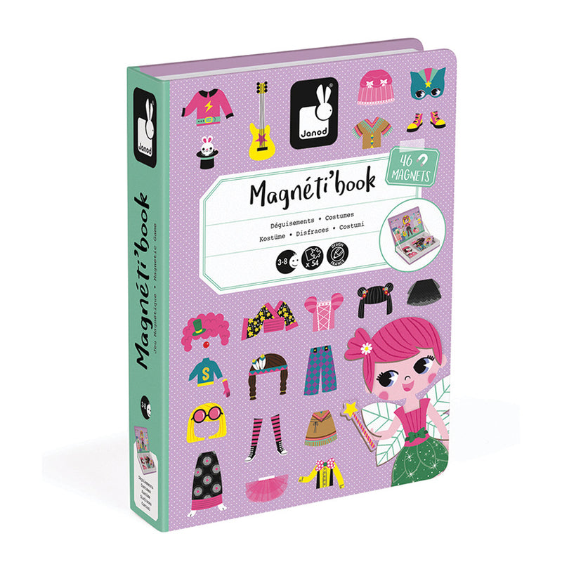 GIRLS DRESS UP MAGNETIBOOK